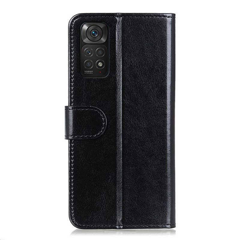 Flip Case Für Xiaomi Redmi Note 11 / 11S Gefrorene Finesse