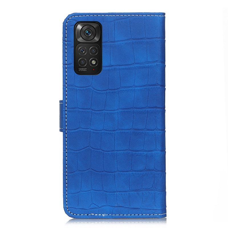 Flip Case Für Xiaomi Redmi Note 11 / 11S Krokodilkraft