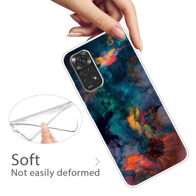 Handyhülle Für Xiaomi Redmi Note 11 / 11S Bunte Wolken