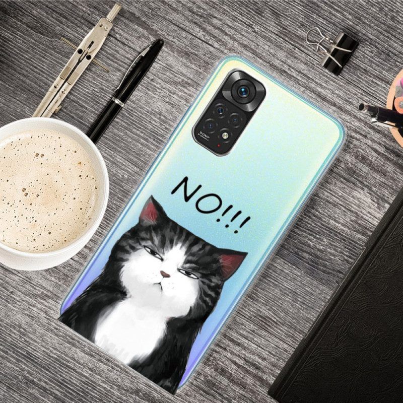 Hülle Für Xiaomi Redmi Note 11 / 11S Die Katze. Die Nein Sagt