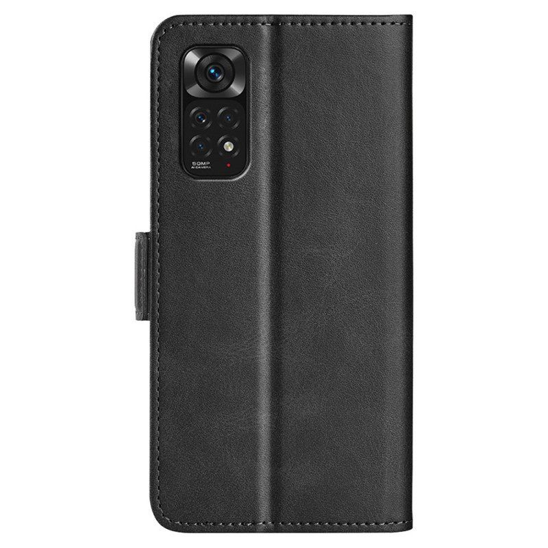 Lederhüllen Für Xiaomi Redmi Note 11 / 11S Flip Case Doppelte Klappe