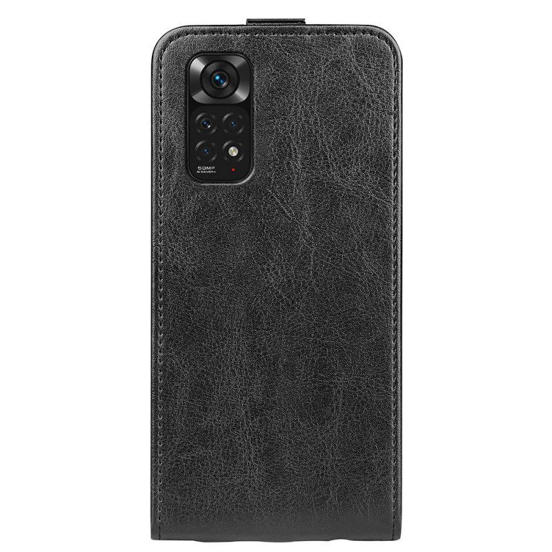 Lederhüllen Für Xiaomi Redmi Note 11 / 11S Flip Case Vertikale Klappe In Lederoptik