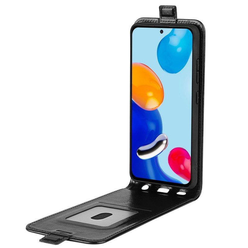 Lederhüllen Für Xiaomi Redmi Note 11 / 11S Flip Case Vertikale Klappe In Lederoptik