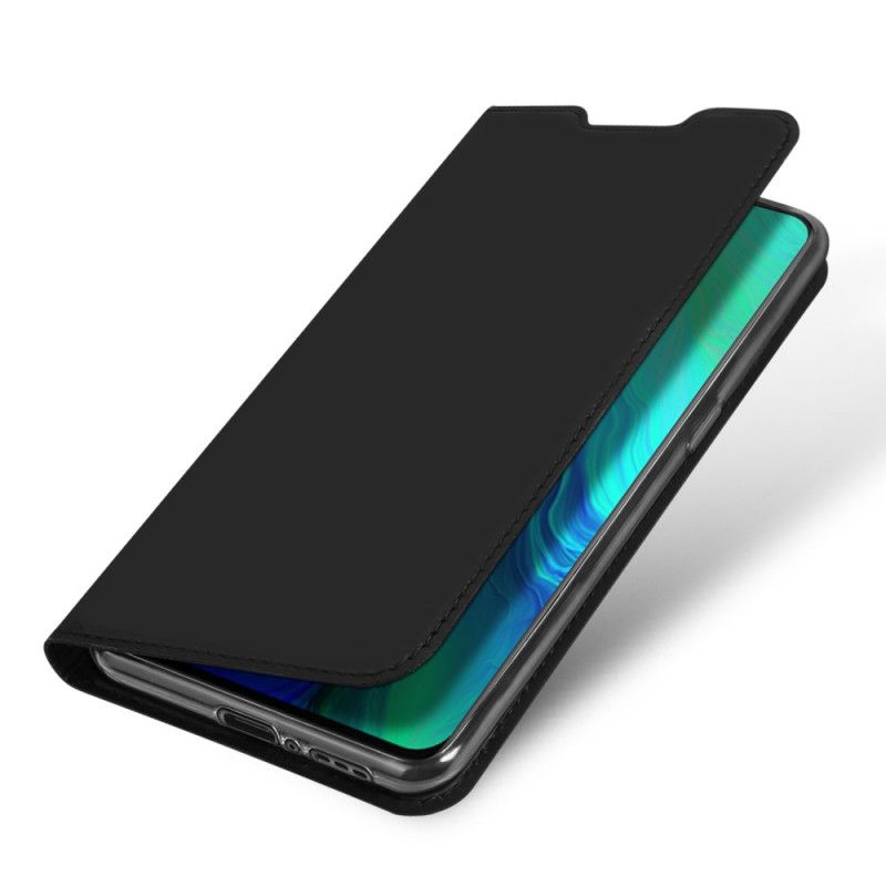 Flip Case Oppo Reno 10x Zoom Dunkelblau Pro-Dux-Ducis-Haut