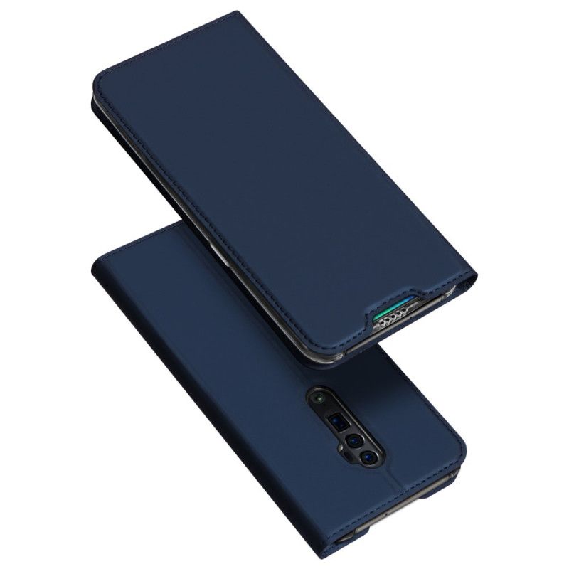 Flip Case Oppo Reno 10x Zoom Dunkelblau Pro-Dux-Ducis-Haut