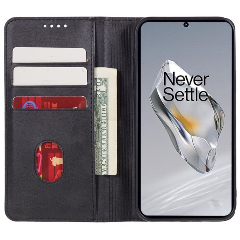 Flip Case Für Oneplus 12 5g Ledereffekt