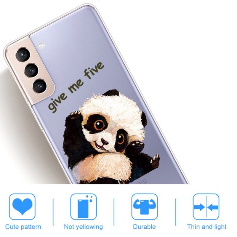 Hülle Für Samsung Galaxy S22 Plus 5G Panda. Gib Mir Fünf