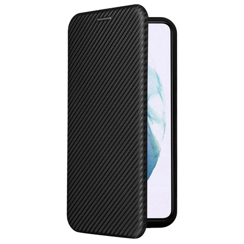 Schutzhülle Für Samsung Galaxy S22 Plus 5G Flip Case Kohlefaser