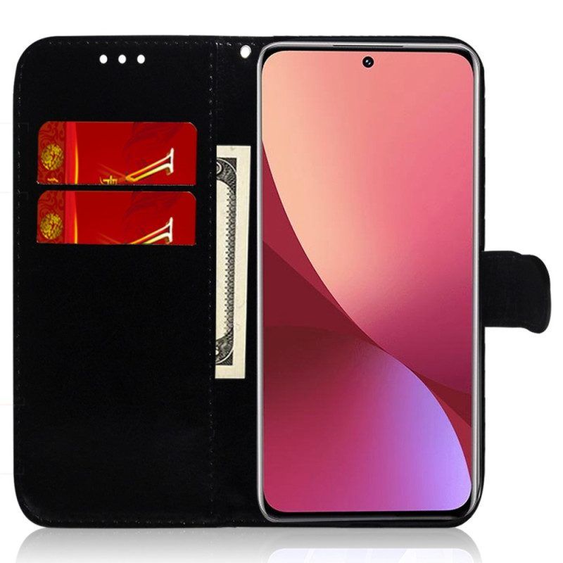 Flip Case Für Xiaomi Redmi Note 12 4G Disco-stil