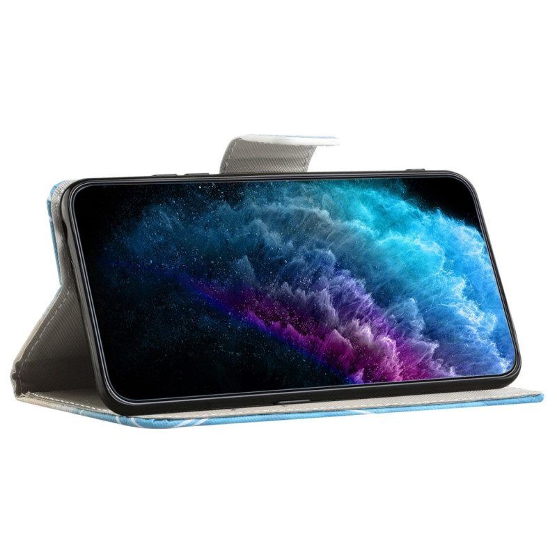 Flip Case Für Xiaomi Redmi Note 12 4G Eulen