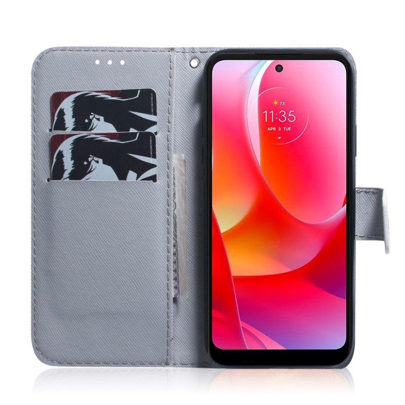 Flip Case Für Realme 9i Hundemalerei