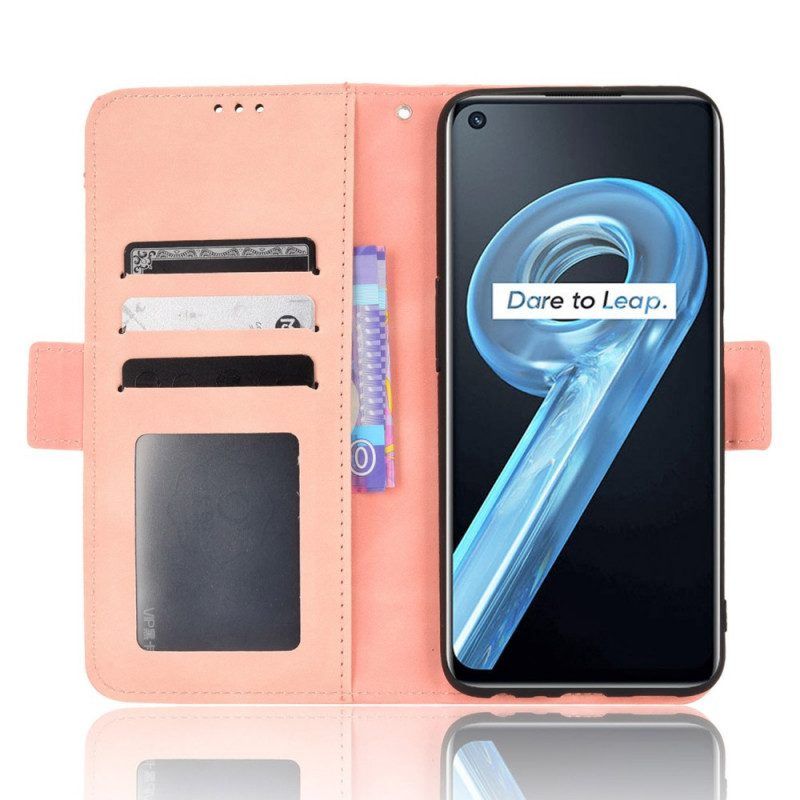 Flip Case Für Realme 9i Multi-card Premier Class