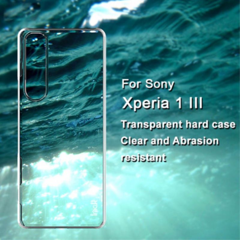 Hülle Für Sony Xperia 1 Iii Imak Transparenter Kristall