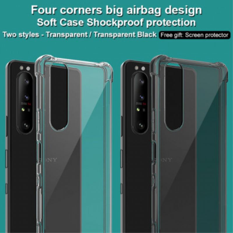 Hülle Für Sony Xperia 1 Iii Transparent Mit Imak-siebfolie