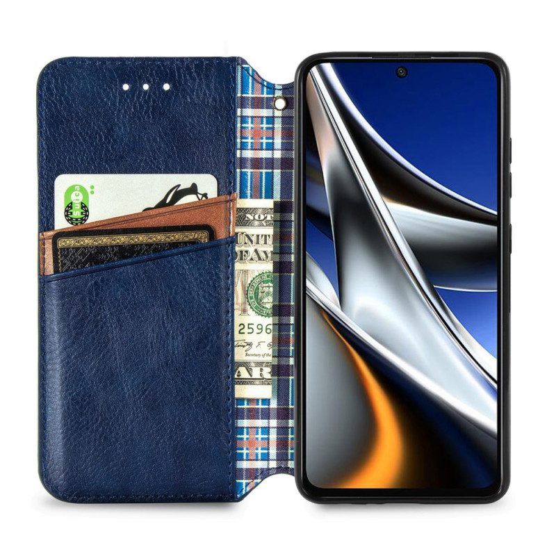 Schutzhülle Für Poco X4 Pro 5G Flip Case 3d-würfel