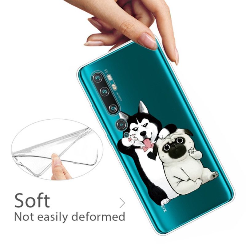 Hülle Xiaomi Mi Note 10 / 10 Pro Lustige Hunde