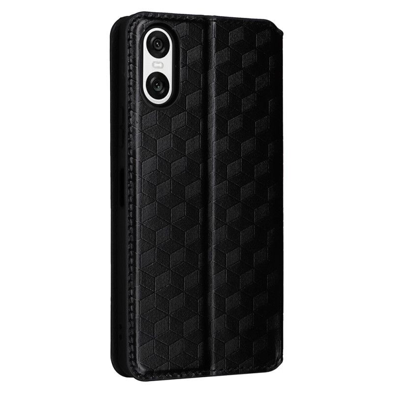 Flip Case Sony Xperia 10 Vi Handyhülle 3d-diamanten