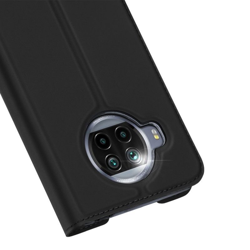 Flip Case Für Xiaomi Mi 10T Lite 5G / Redmi Note 9 Pro 5G Schwarz Dux Ducis