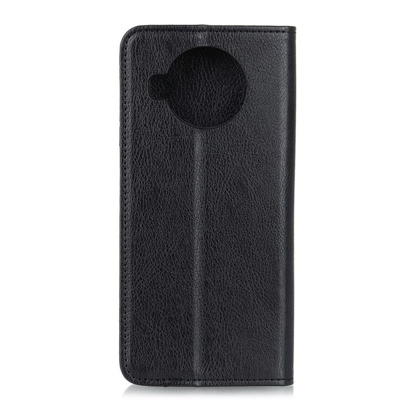 Flip Case Xiaomi Mi 10T Lite 5G / Redmi Note 9 Pro 5G Schwarz Litschileder