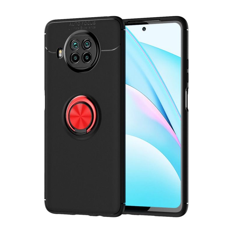 Hülle Xiaomi Mi 10T Lite 5G / Redmi Note 9 Pro 5G Schwarz Handyhülle Drehring