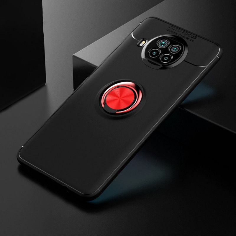 Hülle Xiaomi Mi 10T Lite 5G / Redmi Note 9 Pro 5G Schwarz Handyhülle Drehring