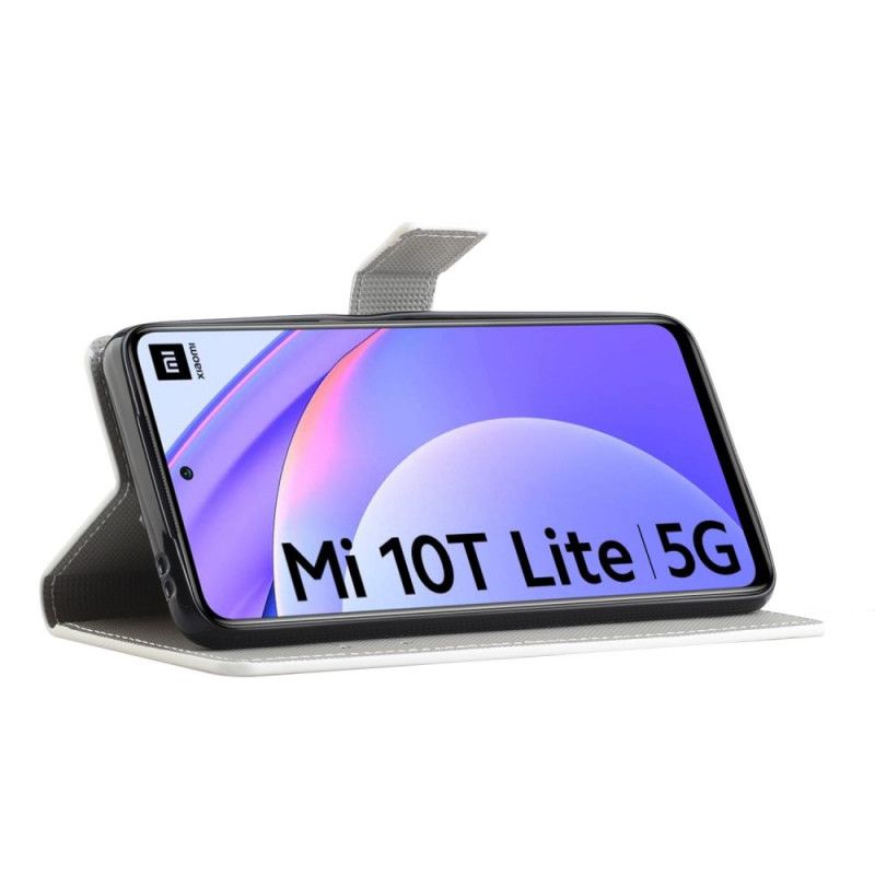 Lederhüllen Xiaomi Mi 10T Lite 5G / Redmi Note 9 Pro 5G Handyhülle Galaxiedesign