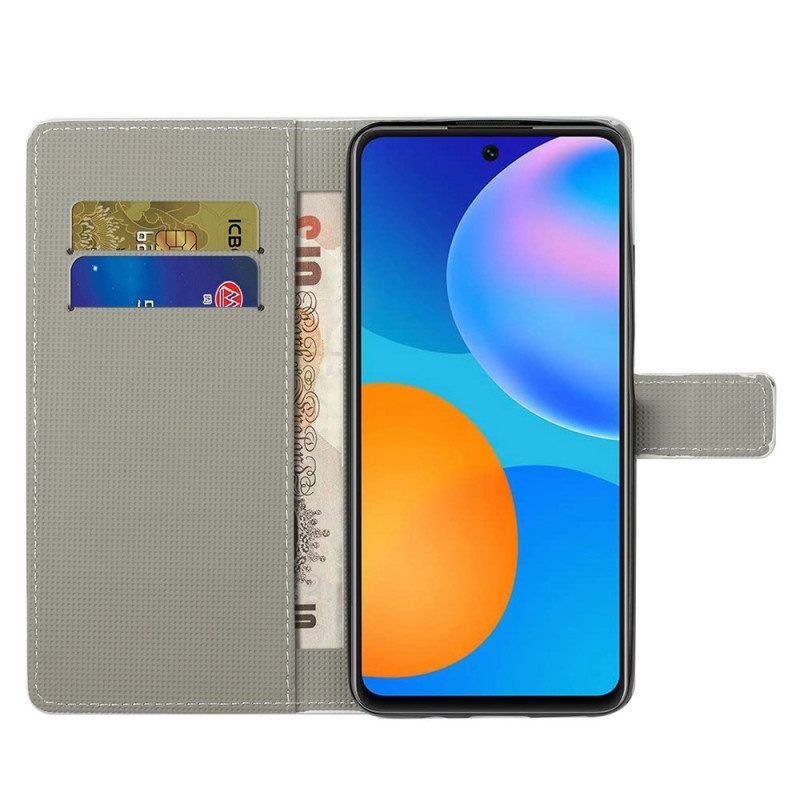 Flip Case Für Samsung Galaxy M23 5G Englische Flagge