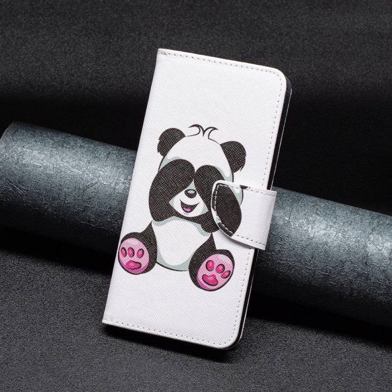 Flip Case Für Samsung Galaxy M23 5G Panda