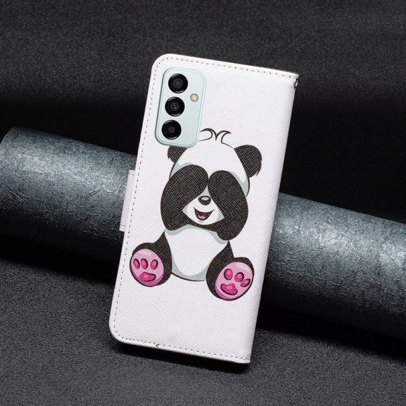 Flip Case Für Samsung Galaxy M23 5G Panda