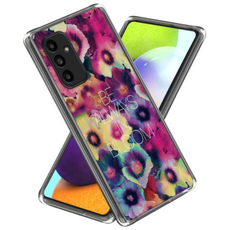 Hülle Für Samsung Galaxy A15 Bunte Blumen