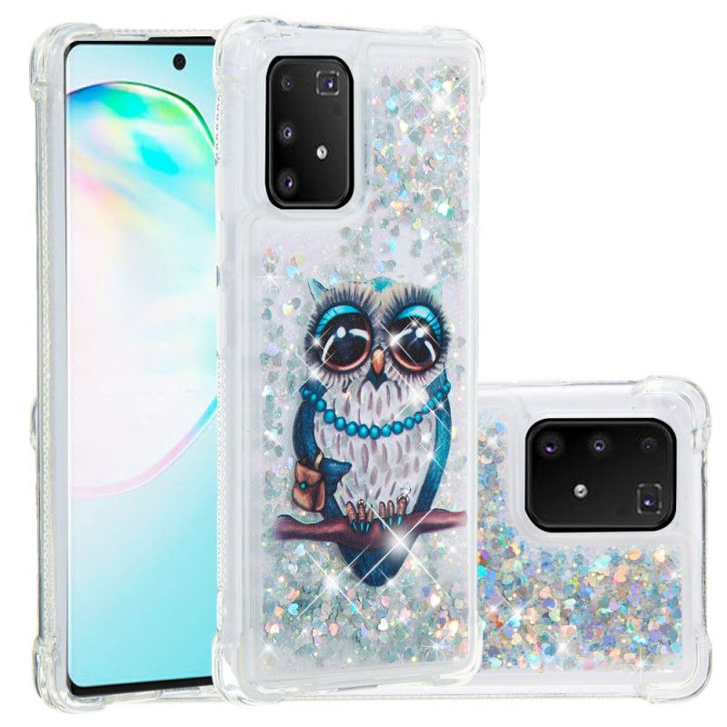 Hülle Für Samsung Galaxy S10 Lite Miss Owl Glitter