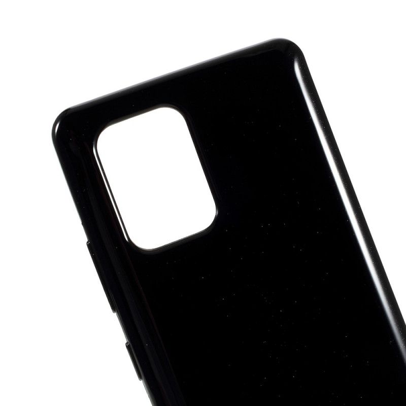 Hülle Samsung Galaxy S10 Lite Schwarz Auffälliger Quecksilbermetalleffekt