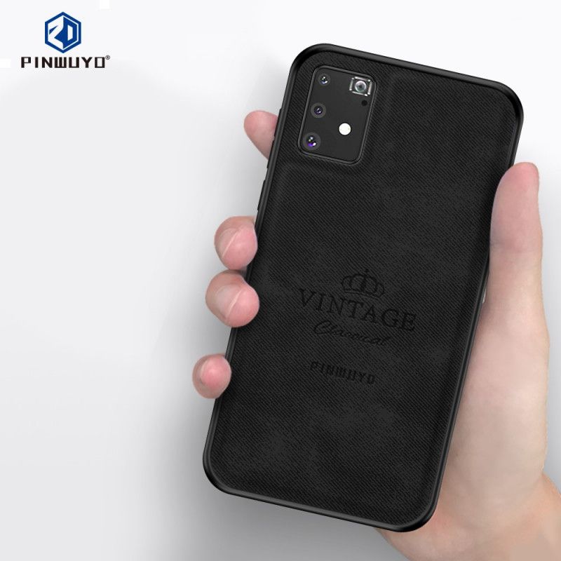 Hülle Samsung Galaxy S10 Lite Schwarz Ehrenwerter Vintage Pinwuyo