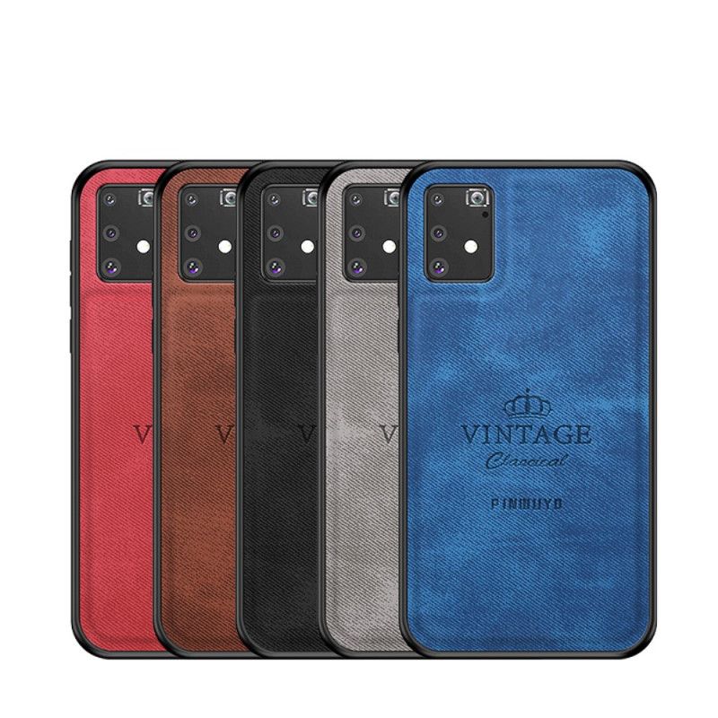 Hülle Samsung Galaxy S10 Lite Schwarz Ehrenwerter Vintage Pinwuyo