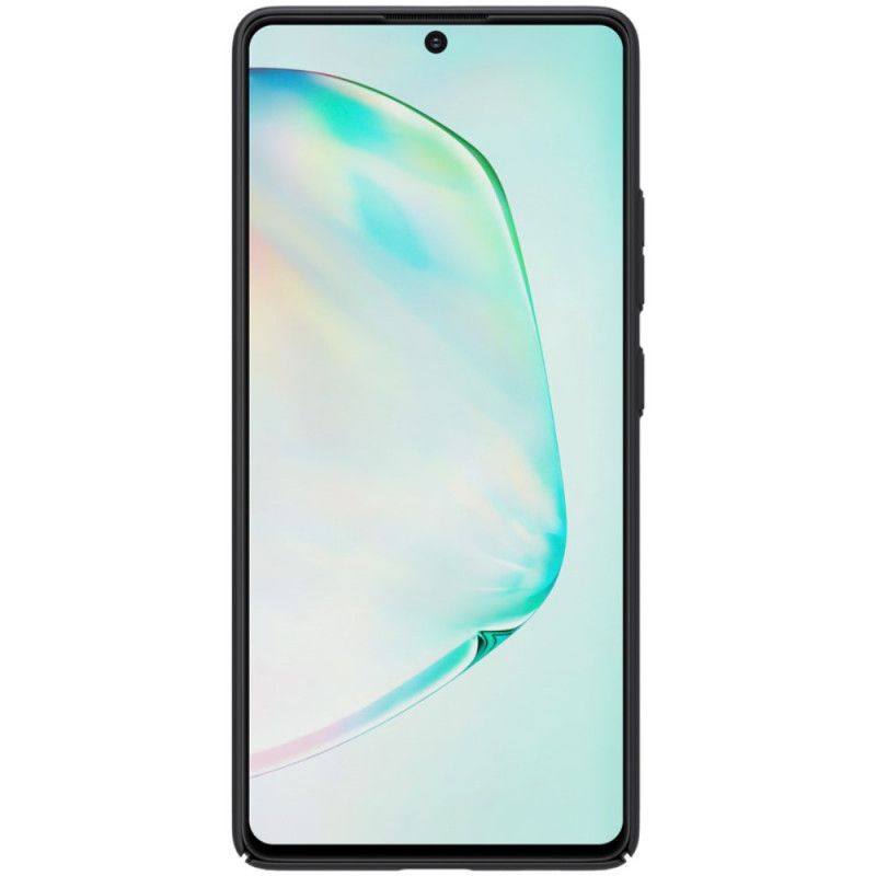 Hülle Samsung Galaxy S10 Lite Schwarz Starrer Gefrosteter Nillkin