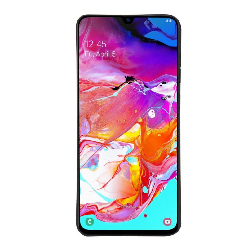 Hülle Samsung Galaxy A70 Grün Tarnung