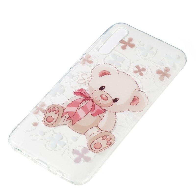 Hülle Samsung Galaxy A70 Handyhülle Hübscher Teddybär