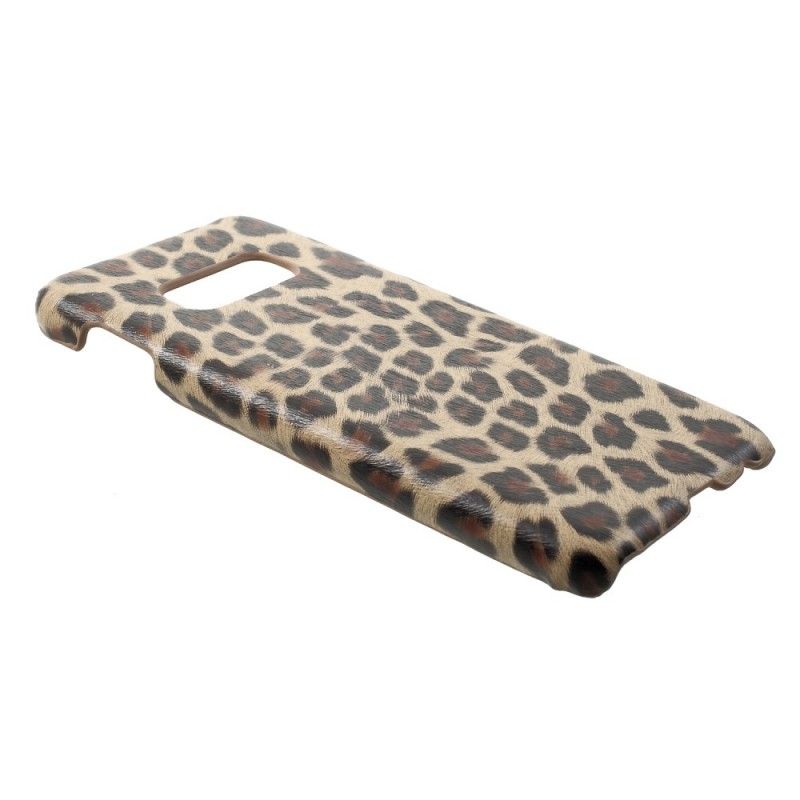 Hülle Für Samsung Galaxy S10E Braun Leopard