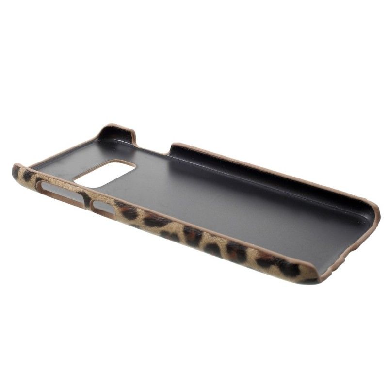 Hülle Für Samsung Galaxy S10E Braun Leopard