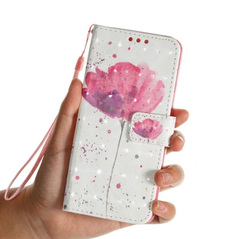 Lederhüllen Für Samsung Galaxy S9 Aquarellmohn