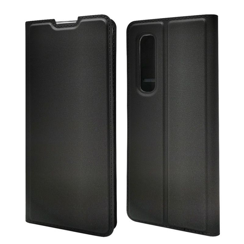 Flip Case Oppo Find X2 Pro Schwarz Magnetischer Dux Ducis