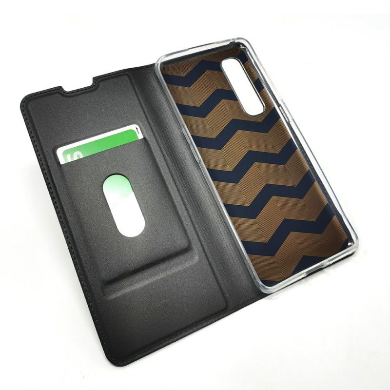 Flip Case Oppo Find X2 Pro Schwarz Magnetischer Dux Ducis