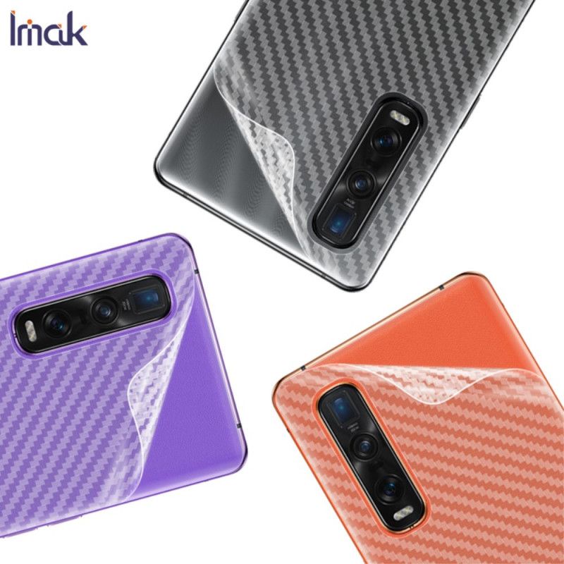 Hintere Schutzfolie Oppo Find X2 Pro Carbon Imak