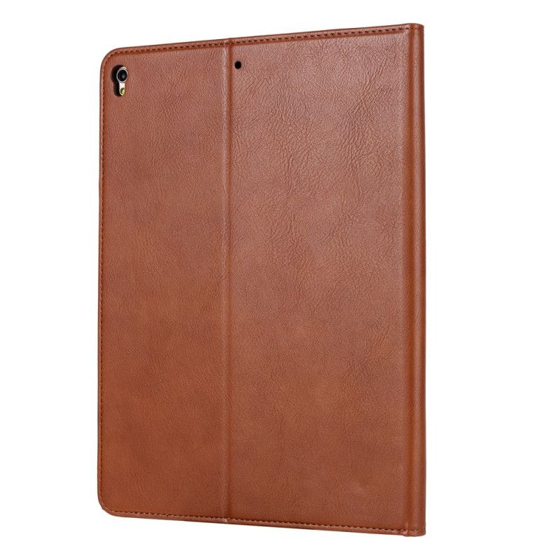 Case iPad 10.2" (2019) (2020) Schwarz Dokumentenhalter Mit Ledereffekt