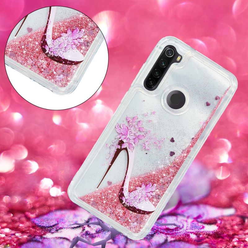 Hülle Für Xiaomi Redmi Note 8T Glitzerpumpe