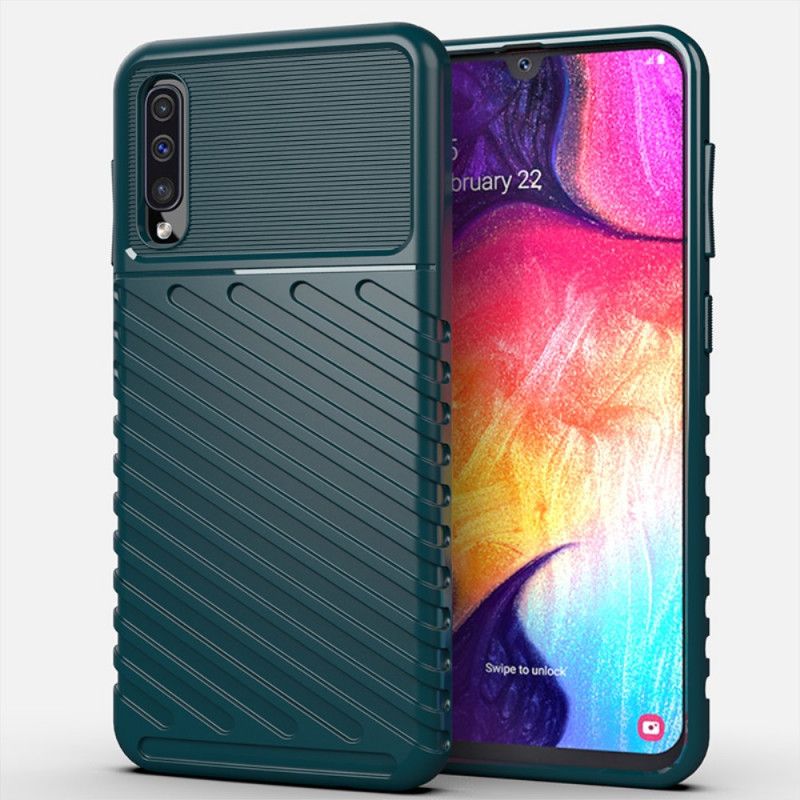 Hülle Für Samsung Galaxy A50 Schwarz Donnerserie