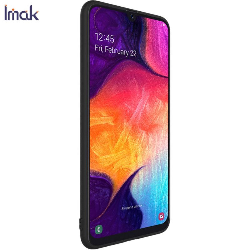 Hülle Samsung Galaxy A50 Schwarz Mattierte Imak-Uc-Serie