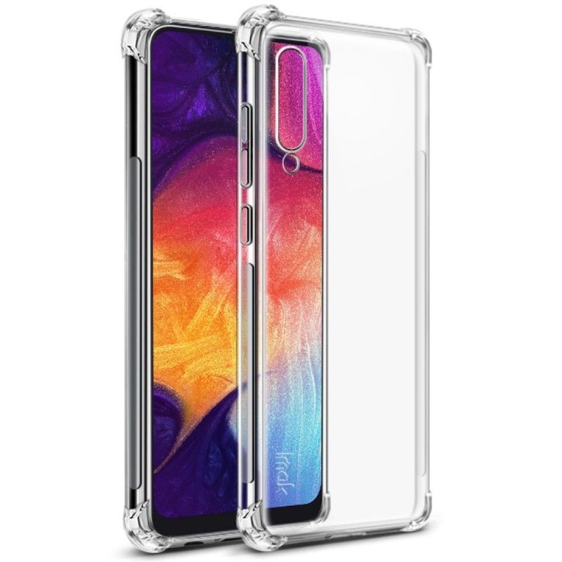 Hülle Samsung Galaxy A50 Transparent Imak-Hautgefühl