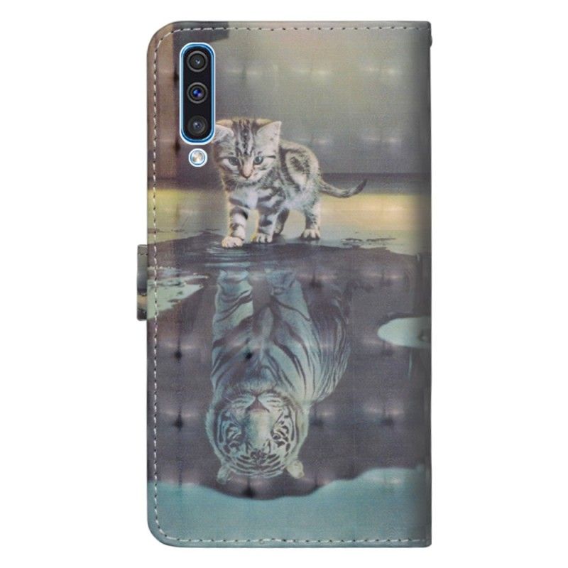 Lederhüllen Samsung Galaxy A50 Ernest Den Tiger