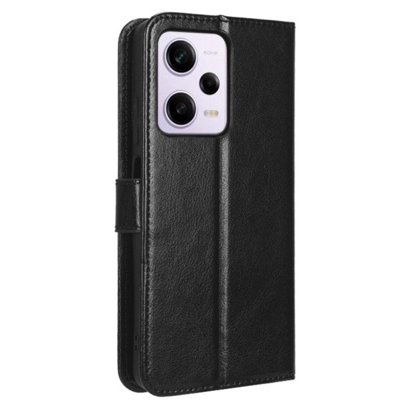 Flip Case Für Xiaomi Redmi Note 12 Pro Plus Auffälliges Kunstleder